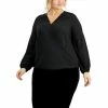 Budget ๐ INC International Concepts Plus Size Blouson-Sleeve Surplice Top, Created For Macy's Deep Black โ 2 Budget ๐ INC International Concepts Plus Size Blouson-Sleeve Surplice Top, Created For Macy's Deep Black โ -Inc International Sales unnamed file 1913