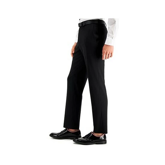 Budget ๐ฏ INC International Concepts Men's Slim-Fit Black Solid Suit Pants, Created For Macy's Deep Black ๐ 4 Budget ๐ฏ INC International Concepts Men's Slim-Fit Black Solid Suit Pants, Created For Macy's Deep Black ๐ - Image 2