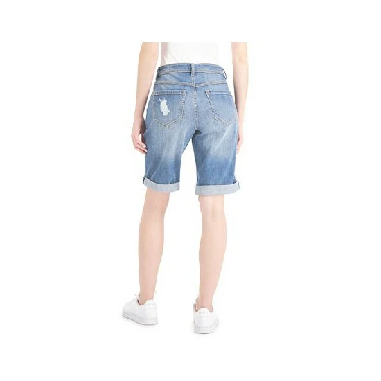 Buy โ INC International Concepts Curvy Mid Rise Ripped Bermuda Shorts, Created For Macy's Medium Indigo ๐ 4 Buy โ INC International Concepts Curvy Mid Rise Ripped Bermuda Shorts, Created For Macy's Medium Indigo ๐ - Image 2