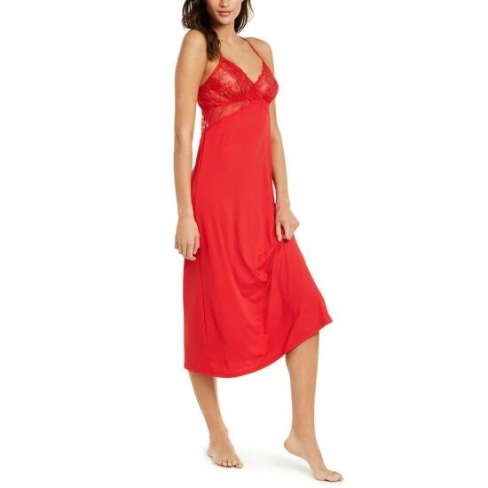 Promo ๐งจ INC International Concepts Lace Long Nightgown, Created For Macy's Rhododendron ๐ 3 Promo ๐งจ INC International Concepts Lace Long Nightgown, Created For Macy's Rhododendron ๐
