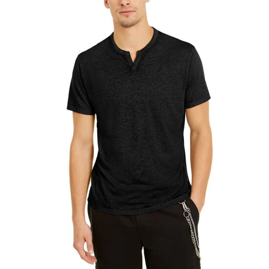 Best Sale ๐ INC International Concepts Men's Split-Neck T-Shirt, Created For Macy's Deep Black โญ 3 Best Sale ๐ INC International Concepts Men's Split-Neck T-Shirt, Created For Macy's Deep Black โญ
