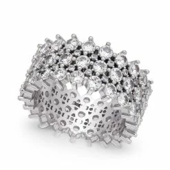 Best deal ✔️ INC International Concepts Silver-Tone Pavé Ring, Created For Macy's 🛒