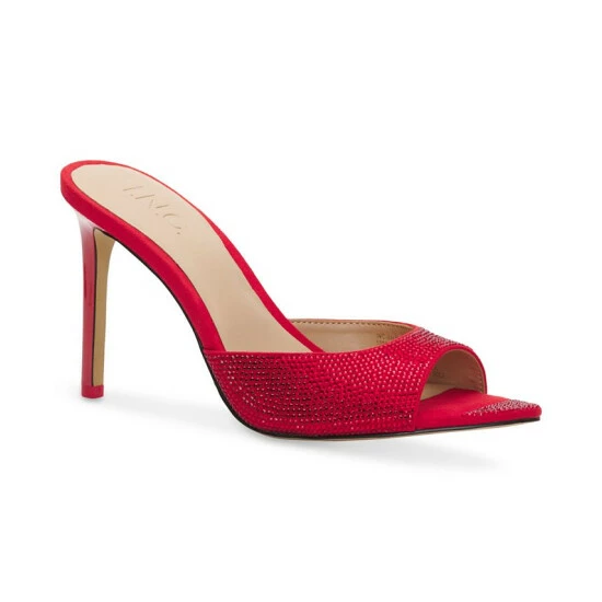 Flash Sale ๐ฅฐ INC International Concepts ๐ฉ Women's Amra ๐ Dress Slide ๐ฉด Sandals, Created For Macy's Red Bling ๐ 3 Flash Sale ๐ฅฐ INC International Concepts ๐ฉ Women's Amra ๐ Dress Slide ๐ฉด Sandals, Created For Macy's Red Bling ๐