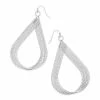 Best deal 🧨 INC International Concepts Diamond-Cut Multi-Row Twisted Teardrop Drop Earrings, Created For Macy's Gold 💯 -Inc International Sales unnamed file 1981