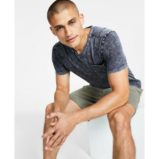 Best deal 👍 INC International Concepts I.N.C. International Concepts® Men's Acid Frayed V-Neck T-Shirt, Created For Macy's Port 🔔 3 Best deal 👍 INC International Concepts I.N.C. International Concepts® Men's Acid Frayed V-Neck T-Shirt, Created For Macy's Port 🔔