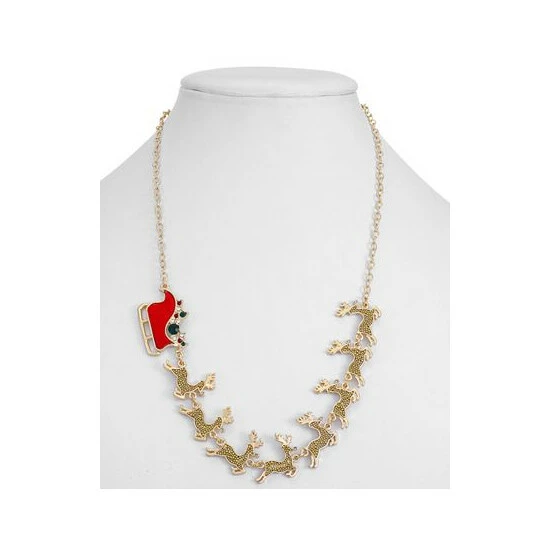 Best deal ๐ INC International Concepts Gold-Tone Crystal Reindeer & Sleigh Statement Necklace, 18 + 3 Extender, Created For Macy's ๐ฅฐ 4 Best deal ๐ INC International Concepts Gold-Tone Crystal Reindeer & Sleigh Statement Necklace, 18 + 3 Extender, Created For Macy's ๐ฅฐ - Image 2