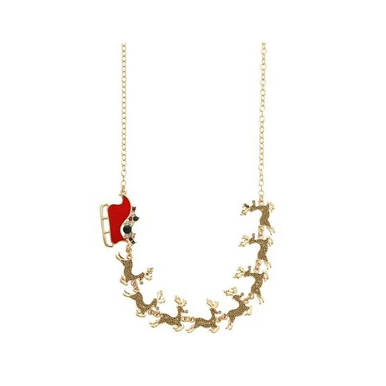 Best deal ๐ INC International Concepts Gold-Tone Crystal Reindeer & Sleigh Statement Necklace, 18 + 3 Extender, Created For Macy's ๐ฅฐ 5 Best deal ๐ INC International Concepts Gold-Tone Crystal Reindeer & Sleigh Statement Necklace, 18 + 3 Extender, Created For Macy's ๐ฅฐ - Image 3