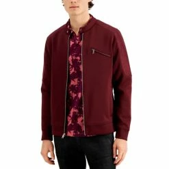 Coupon ๐ INC International Concepts Men's Wilson Moto Jacket, Created For Macy's Port ๐
