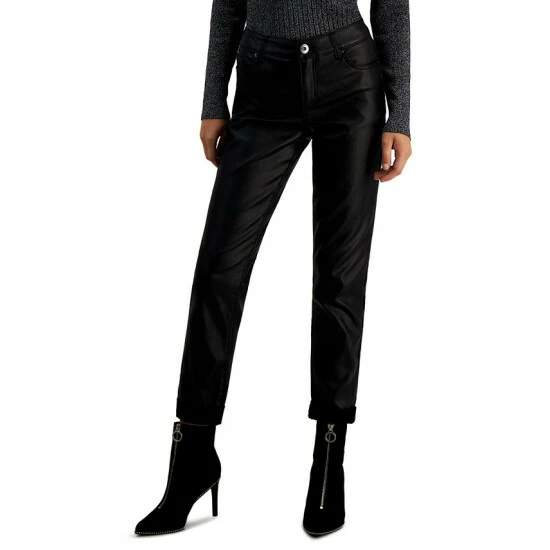 Best Pirce โญ INC International Concepts ๐ฉ Women's Mid-Rise ๐งฅ Coated Straight-Leg ๐ Jeans, Created For Macy's ๐งฅ Coated Black โ๏ธ 3 Best Pirce โญ INC International Concepts ๐ฉ Women's Mid-Rise ๐งฅ Coated Straight-Leg ๐ Jeans, Created For Macy's ๐งฅ Coated Black โ๏ธ