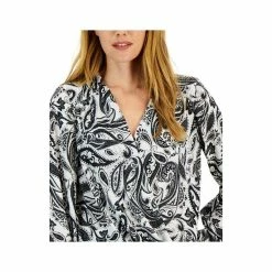 Cheapest ❤️ INC International Concepts 👩 Women's Printed Volume-Sleeve Surplice Top, Created For Macy's Paige Paisley 🤩 8 Cheapest ❤️ INC International Concepts 👩 Women's Printed Volume-Sleeve Surplice Top, Created For Macy's Paige Paisley 🤩 -Inc International Sales unnamed file 2038