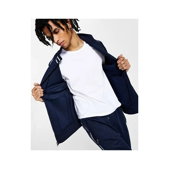 Best deal ๐ฏ INC International Concepts Men's Neoprene Track Jogger Jacket, Created For Macy's Harbor Gre โค๏ธ 5 Best deal ๐ฏ INC International Concepts Men's Neoprene Track Jogger Jacket, Created For Macy's Harbor Gre โค๏ธ - Image 3