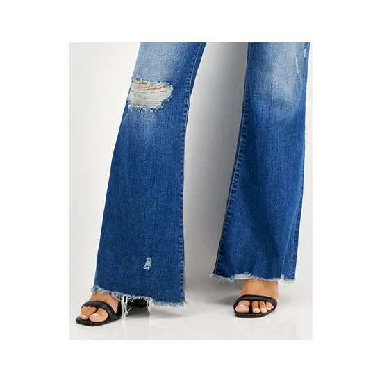 Best Pirce โค๏ธ INC International Concepts ๐ฉ Women's Ripped Flare-Leg ๐ Jeans, Created For Macy's Medium Indigo ๐งจ 8 Best Pirce โค๏ธ INC International Concepts ๐ฉ Women's Ripped Flare-Leg ๐ Jeans, Created For Macy's Medium Indigo ๐งจ - Image 6