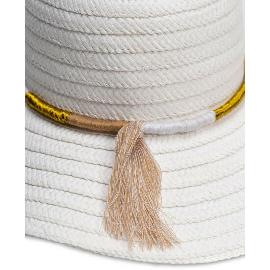 Top 10 ๐ INC International Concepts Woven Trim Floppy Hat, Created For Macy's White ๐ 6 Top 10 ๐ INC International Concepts Woven Trim Floppy Hat, Created For Macy's White ๐ - Image 4