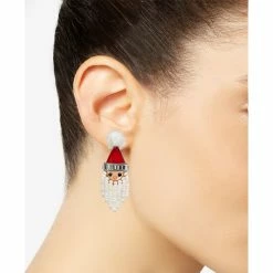 Best Sale ⌛ INC International Concepts Holiday Lane Silver-Tone Crystal, Bead & Pom-Pom Bead Santa Drop Earrings, Created For Macy's Multi ❤️ 12 Best Sale ⌛ INC International Concepts Holiday Lane Silver-Tone Crystal, Bead & Pom-Pom Bead Santa Drop Earrings, Created For Macy's Multi ❤️ -Inc International Sales unnamed file 2162