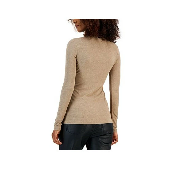 Brand new ๐งจ INC International Concepts ๐ฉ Women's Ribbed Heather Top, Created For Macy's Chestnut Heather ๐ 4 Brand new ๐งจ INC International Concepts ๐ฉ Women's Ribbed Heather Top, Created For Macy's Chestnut Heather ๐ - Image 2