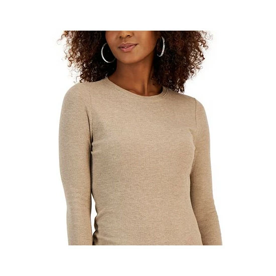 Brand new ๐งจ INC International Concepts ๐ฉ Women's Ribbed Heather Top, Created For Macy's Chestnut Heather ๐ 5 Brand new ๐งจ INC International Concepts ๐ฉ Women's Ribbed Heather Top, Created For Macy's Chestnut Heather ๐ - Image 3