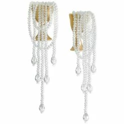 Brand new ๐คฉ INC International Concepts Home By Areeayl Gold-Tone Crystal Ace Cups Statement Earrings, Created For Macy's ๐งจ