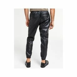 Top 10 ⌛ INC International Concepts Men's Pleather Jogger Pants, Created For Macy's Deep Black 😀 -Inc International Sales unnamed file 2174