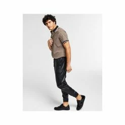 Top 10 ⌛ INC International Concepts Men's Pleather Jogger Pants, Created For Macy's Deep Black 😀 -Inc International Sales unnamed file 2178