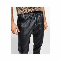 Top 10 ⌛ INC International Concepts Men's Pleather Jogger Pants, Created For Macy's Deep Black 😀 -Inc International Sales unnamed file 2179
