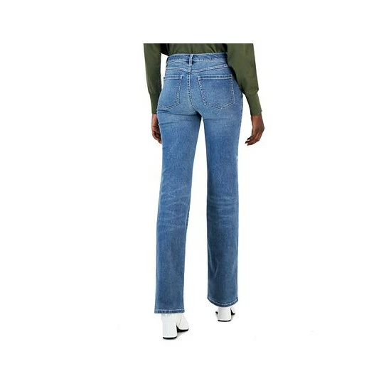 Best Sale ๐ฅ INC International Concepts ๐ฉ Women's Mid-Rise Bootcut ๐ Jeans, Created For Macy's Dark Indigo โ๏ธ 4 Best Sale ๐ฅ INC International Concepts ๐ฉ Women's Mid-Rise Bootcut ๐ Jeans, Created For Macy's Dark Indigo โ๏ธ - Image 2