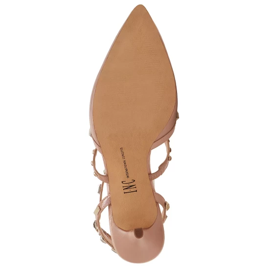 Outlet ✔️ INC International Concepts Carma Pointed Toe Studded Kitten Heel Pumps, Created For Macy's Black 🥰 8 Outlet ✔️ INC International Concepts Carma Pointed Toe Studded Kitten Heel Pumps, Created For Macy's Black 🥰 - Image 6