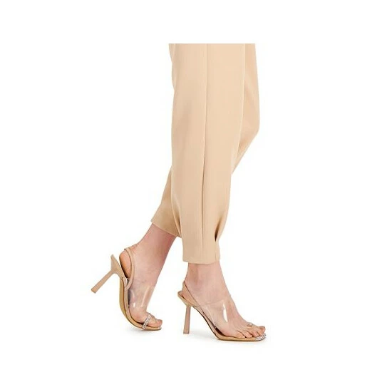 Flash Sale ๐ INC International Concepts Boyri Vinyl Slingback ๐ Dress ๐ฉด Sandals, Created For Macy's Clear/dark Almond โค๏ธ 4 Flash Sale ๐ INC International Concepts Boyri Vinyl Slingback ๐ Dress ๐ฉด Sandals, Created For Macy's Clear/dark Almond โค๏ธ - Image 2