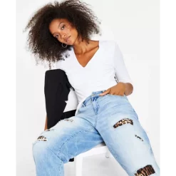 Cheapest ๐ฅฐ INC International Concepts ๐ฉ Women's High Rise Ripped Leopard Boyfriend ๐ Jeans, Regular & Petite, Created For Macy's Light Indigo โค๏ธ 11 Cheapest ๐ฅฐ INC International Concepts ๐ฉ Women's High Rise Ripped Leopard Boyfriend ๐ Jeans, Regular & Petite, Created For Macy's Light Indigo โค๏ธ -Inc International Sales unnamed file 226