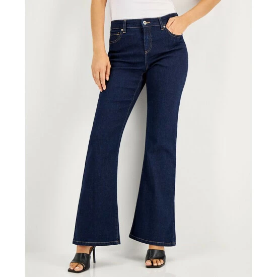 Best deal ๐คฉ INC International Concepts ๐ฉ Women's Flare-Leg ๐ Jeans, Created For Macy's Medium Indigo ๐คฉ 3 Best deal ๐คฉ INC International Concepts ๐ฉ Women's Flare-Leg ๐ Jeans, Created For Macy's Medium Indigo ๐คฉ