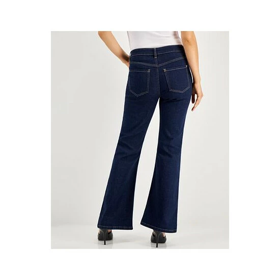 Best deal ๐คฉ INC International Concepts ๐ฉ Women's Flare-Leg ๐ Jeans, Created For Macy's Medium Indigo ๐คฉ 4 Best deal ๐คฉ INC International Concepts ๐ฉ Women's Flare-Leg ๐ Jeans, Created For Macy's Medium Indigo ๐คฉ - Image 2