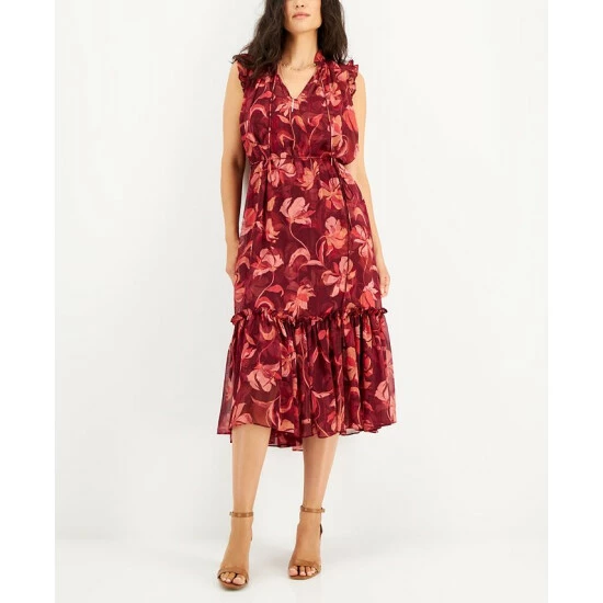 Top 10 โ INC International Concepts ๐ฉ Women's Floral-Print Flutter-Sleeve ๐ Dress, Created For Macy's Zelda Garden A ๐ 3 Top 10 โ INC International Concepts ๐ฉ Women's Floral-Print Flutter-Sleeve ๐ Dress, Created For Macy's Zelda Garden A ๐