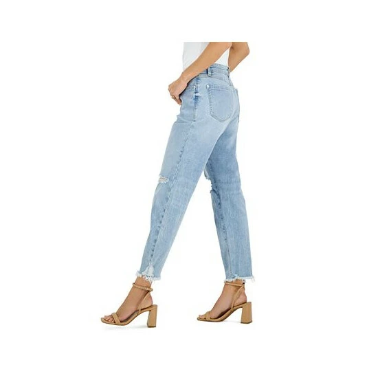 Brand new ๐ INC International Concepts ๐ฉ Women's Mid-Rise Ripped Straight-Leg ๐ Jeans, Created For Macy's Light Indigo ๐ฅฐ 5 Brand new ๐ INC International Concepts ๐ฉ Women's Mid-Rise Ripped Straight-Leg ๐ Jeans, Created For Macy's Light Indigo ๐ฅฐ - Image 3