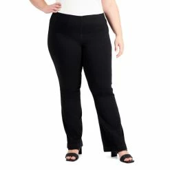 Cheap โค๏ธ INC International Concepts Plus Size Pull-On Flare-Leg ๐ Jeans, Created For Macy's Pineapple Wash โ
