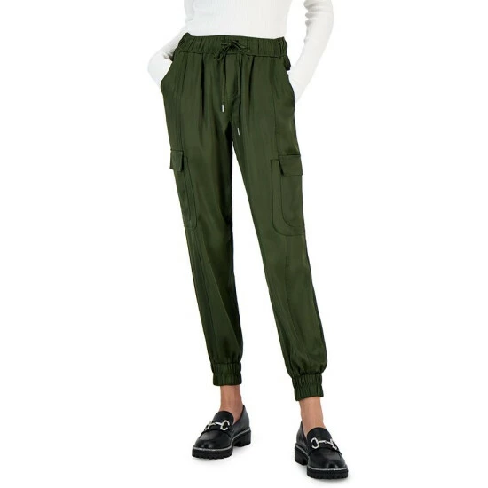 Discount โญ INC International Concepts ๐ฉ Women's High-Rise Cargo Jogger Pants, Created For Macy's Deep Black ๐ 3 Discount โญ INC International Concepts ๐ฉ Women's High-Rise Cargo Jogger Pants, Created For Macy's Deep Black ๐