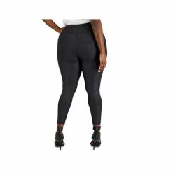 New ❤️ INC International Concepts Plus Size Shine Compression Leggings, Created For Macy's Deep Black 🧨 7 New ❤️ INC International Concepts Plus Size Shine Compression Leggings, Created For Macy's Deep Black 🧨 -Inc International Sales unnamed file 2368