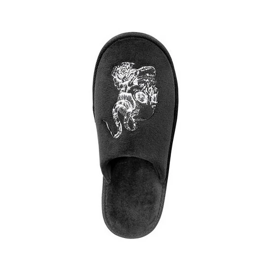 Cheap ๐ INC International Concepts Men's Ember Skull Satin Slippers, Created For Macy's Black ๐ 4 Cheap ๐ INC International Concepts Men's Ember Skull Satin Slippers, Created For Macy's Black ๐ - Image 2