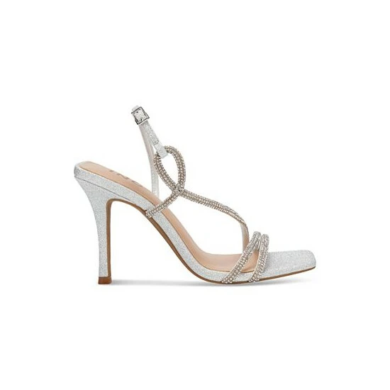 Cheap ๐ INC International Concepts ๐ฉ Women's Kira Strappy ๐ Dress ๐ฉด Sandals, Created For Macy's Silver Bling ๐ 4 Cheap ๐ INC International Concepts ๐ฉ Women's Kira Strappy ๐ Dress ๐ฉด Sandals, Created For Macy's Silver Bling ๐ - Image 2