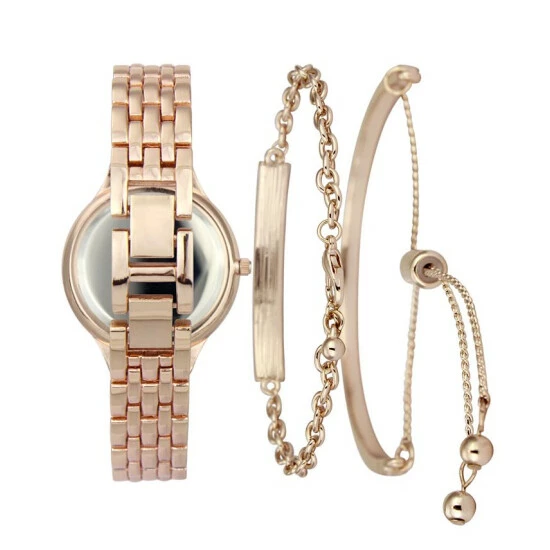 Coupon 🛒 INC International Concepts 👩 Women's Bracelet ⌚ Watch Set 36mm, Created For Macy's Gold ✨ 6 Coupon 🛒 INC International Concepts 👩 Women's Bracelet ⌚ Watch Set 36mm, Created For Macy's Gold ✨ - Image 4