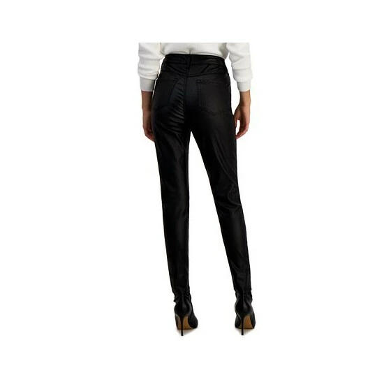 New โญ INC International Concepts ๐ฉ Women's High-Rise ๐งฅ Coated ๐ Jeans, Created For Macy's Deep Black โญ 4 New โญ INC International Concepts ๐ฉ Women's High-Rise ๐งฅ Coated ๐ Jeans, Created For Macy's Deep Black โญ - Image 2