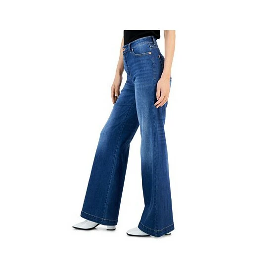 Best Sale ๐ INC International Concepts ๐ฉ Women's Wide-Leg High-Rise ๐ Jeans, Created For Macy's Medium Indigo ๐คฉ 5 Best Sale ๐ INC International Concepts ๐ฉ Women's Wide-Leg High-Rise ๐ Jeans, Created For Macy's Medium Indigo ๐คฉ - Image 3