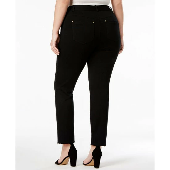Best reviews of 👍 INC International Concepts Plus Size Skinny Ponte Pants, Created For Macy's Deep Black 🔥 4 Best reviews of 👍 INC International Concepts Plus Size Skinny Ponte Pants, Created For Macy's Deep Black 🔥 - Image 2
