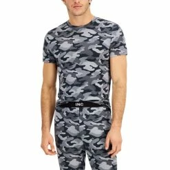 Best reviews of ๐ INC International Concepts Men's Camo-Print Pajama Top, Created For Macy's Grey Camo ๐คฉ