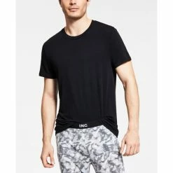 Buy 🔥 INC International Concepts Men's Pajama Top, Created For Macy's Black 🔥 -Inc International Sales unnamed file 2469