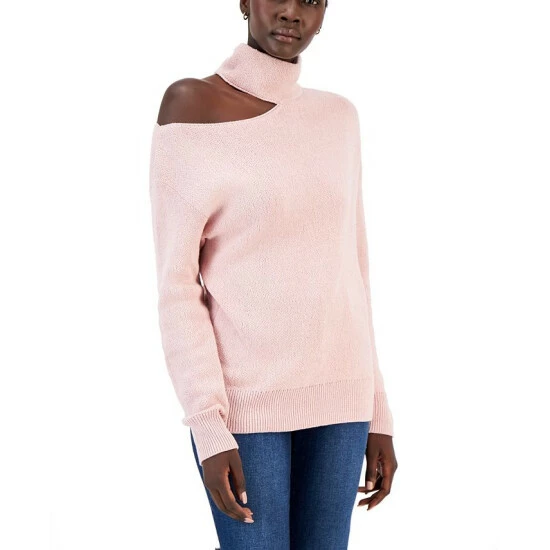 Promo ๐ INC International Concepts ๐ฉ Women's Cold-Shoulder Sweater, Created For Macy's Deep Black โค๏ธ 3 Promo ๐ INC International Concepts ๐ฉ Women's Cold-Shoulder Sweater, Created For Macy's Deep Black โค๏ธ