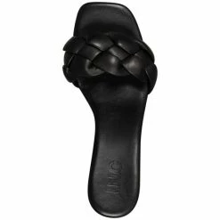 Outlet 👏 INC International Concepts Zaleste Ball Slide 🩴 Sandals, Created For Macy's Black Smooth 💯 -Inc International Sales unnamed file 2482