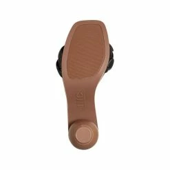 Outlet 👏 INC International Concepts Zaleste Ball Slide 🩴 Sandals, Created For Macy's Black Smooth 💯 -Inc International Sales unnamed file 2483