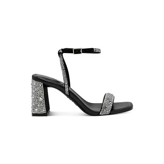 New โค๏ธ INC International Concepts Caymi Ankle-Strap ๐ Dress ๐ฉด Sandals, Created For Macy's Black Silver Bling ๐ 4 New โค๏ธ INC International Concepts Caymi Ankle-Strap ๐ Dress ๐ฉด Sandals, Created For Macy's Black Silver Bling ๐ - Image 2