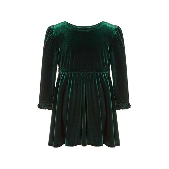 Outlet 🎉 INC International Concepts Toddler 👧 Girls Velour Midi 👗 Dress, Created For Macy's Inc Red ❤️ 4 Outlet 🎉 INC International Concepts Toddler 👧 Girls Velour Midi 👗 Dress, Created For Macy's Inc Red ❤️ - Image 2