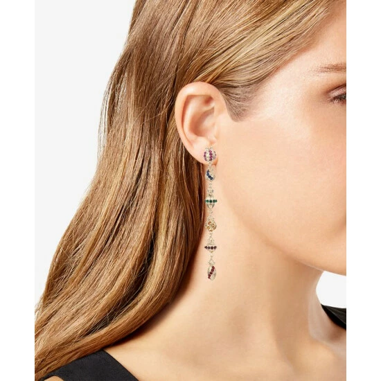 Best Pirce ๐ INC International Concepts Holiday Lane Gold-Tone Multicolor Ornament Linear Earrings, Created For Macy's ๐ 4 Best Pirce ๐ INC International Concepts Holiday Lane Gold-Tone Multicolor Ornament Linear Earrings, Created For Macy's ๐ - Image 2