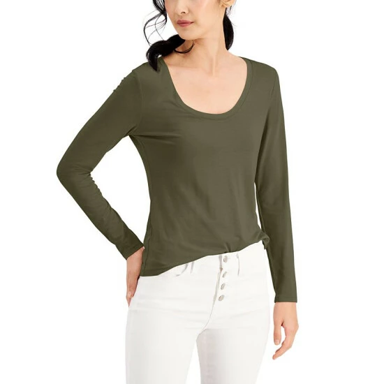 Promo ๐ INC International Concepts ๐ฉ Women's Scoop-Neck Top, Created For Macy's First Blush ๐ 3 Promo ๐ INC International Concepts ๐ฉ Women's Scoop-Neck Top, Created For Macy's First Blush ๐